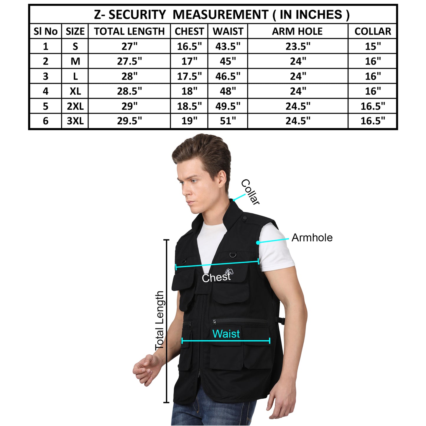 Mobius Z Security Photographer's Jacket