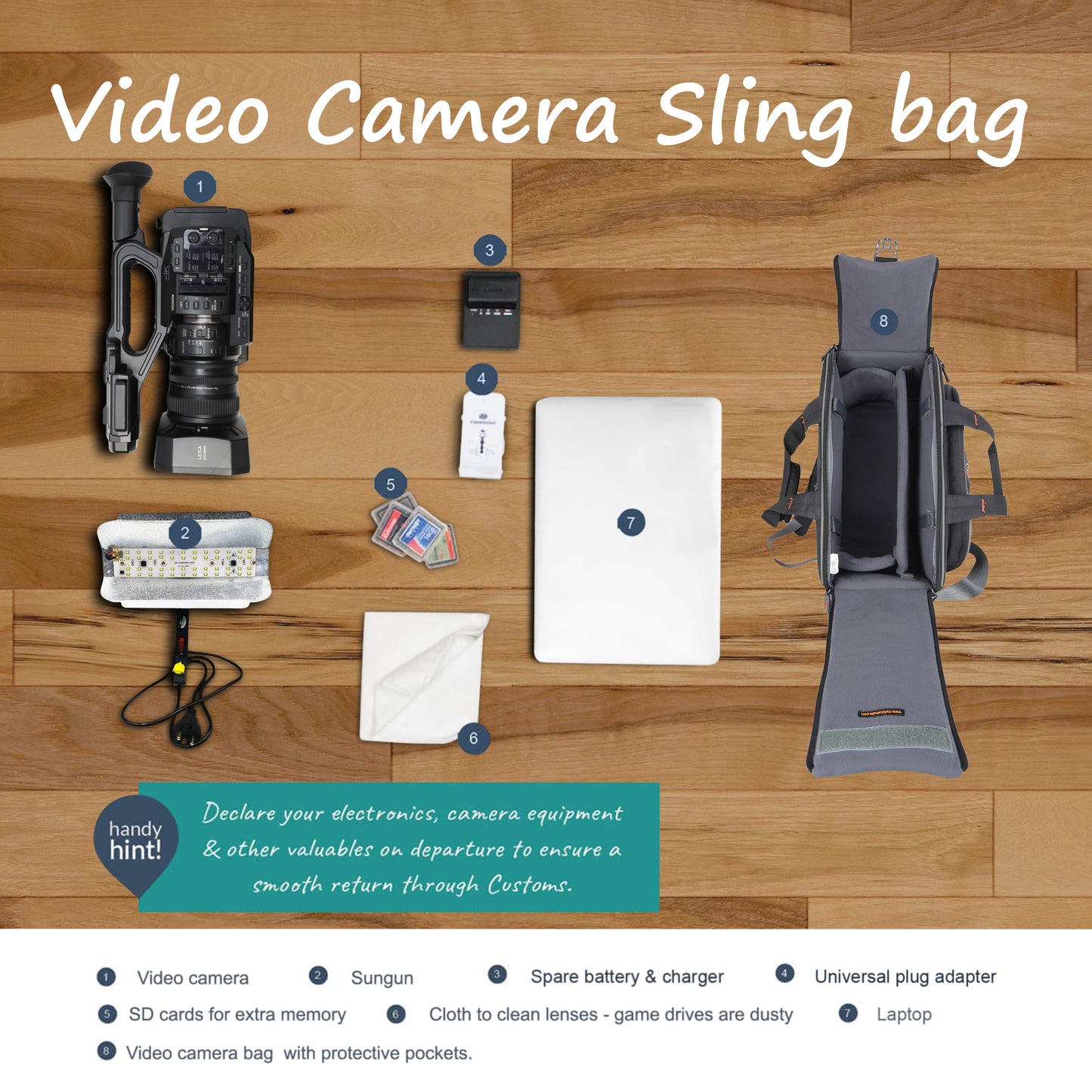 Mobius Producer Video Sling Bag