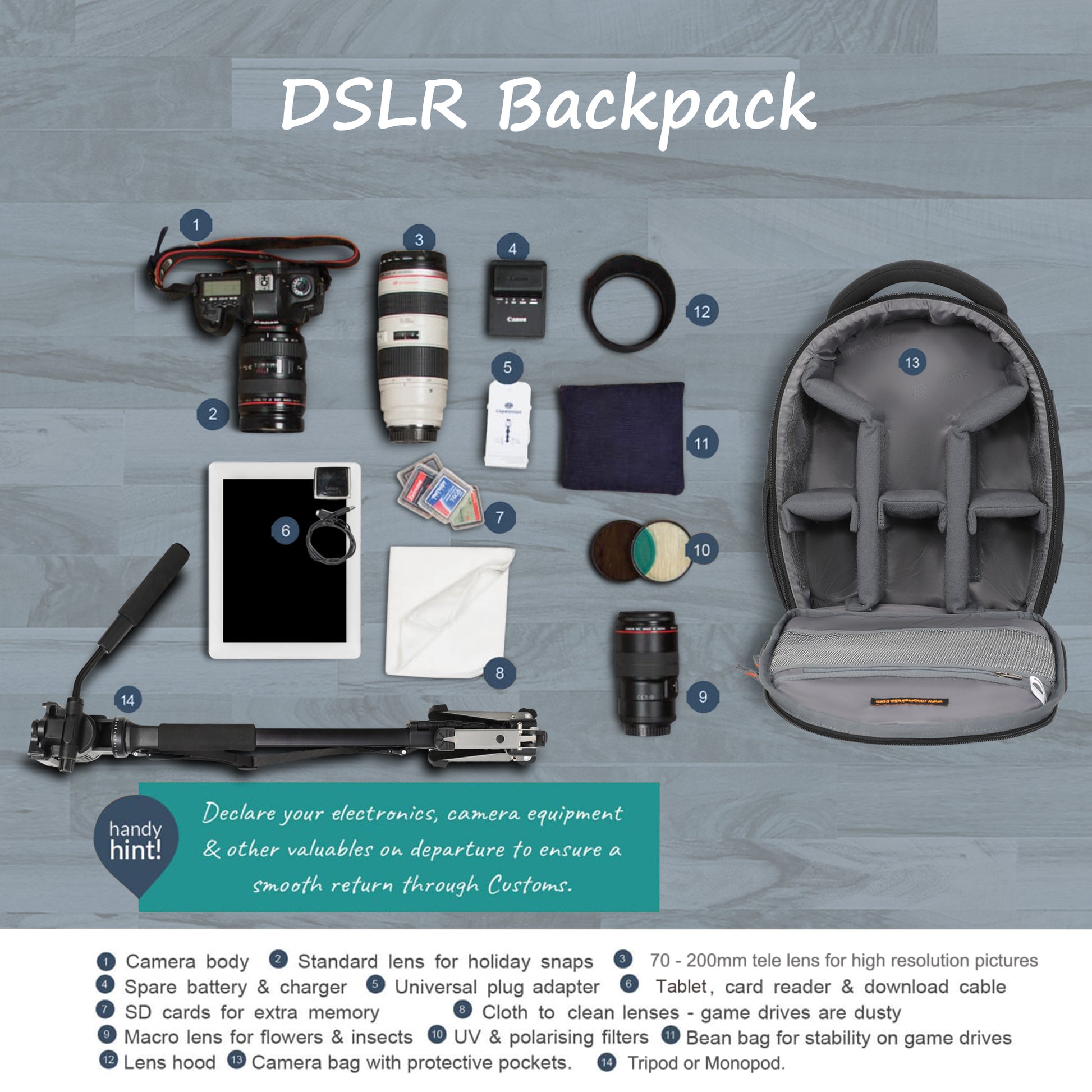 Black B-4 Campro Backpack For Slr, Dslr Cameras And Accessories at Best  Price in Delhi | N K G Enterprises