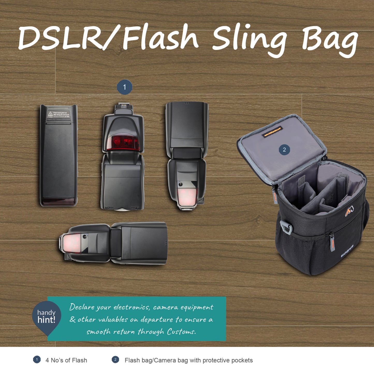Mobius Godtech Flash Sling Bag